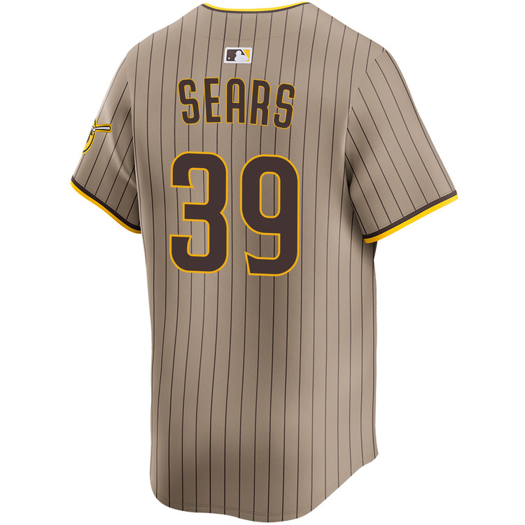 JP Sears San Diego Padres Alternate Limited Jersey by NIKE
