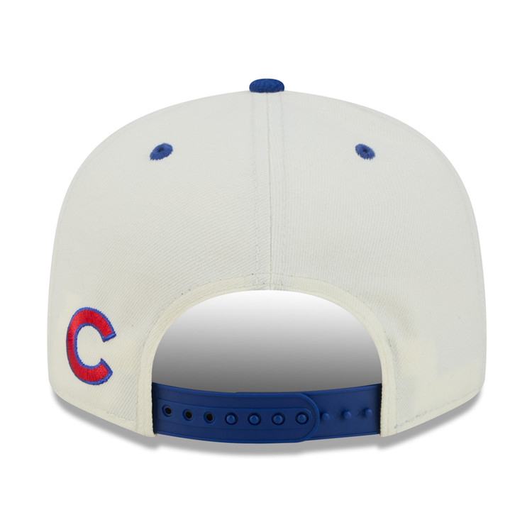 Chicago Cubs Classic Stacked Chrome 9FIFTY Snapback by New Era