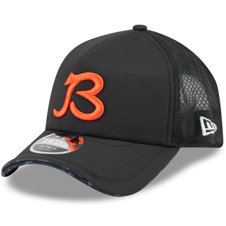 Chicago Bears 2026 Sideline Apex 9FORTY® APEX Adjustable Trucker