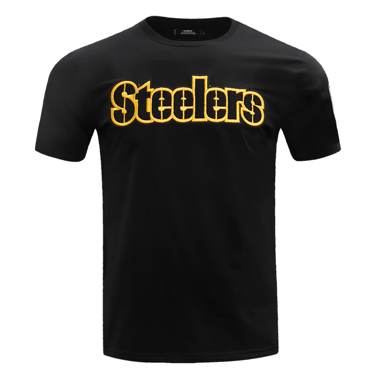 Pittsburgh Steelers Black Classic Chenille Men's Tee | Official NFL®
