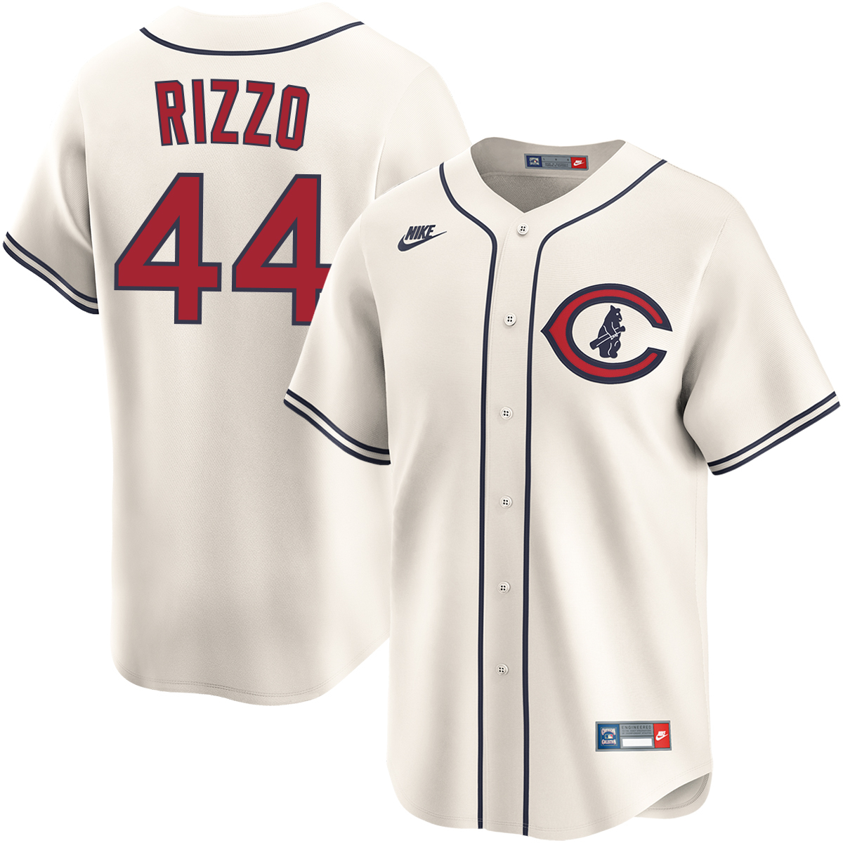 MLB シカゴ カブスRIZZO ベースボールシャツ Anthony Rizzo Chicago Cubs Jerseys | Official MLB®