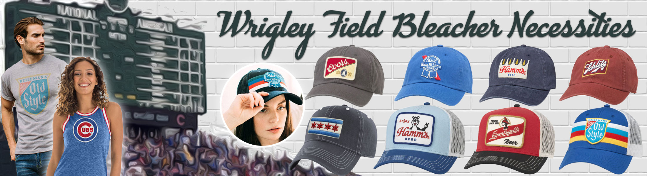 Chicago Cubs Old Style baseball hat trucker style mesh retro beer NEW Chicago Cubs Old Style baseball hat trucker style mesh retro beer NEW