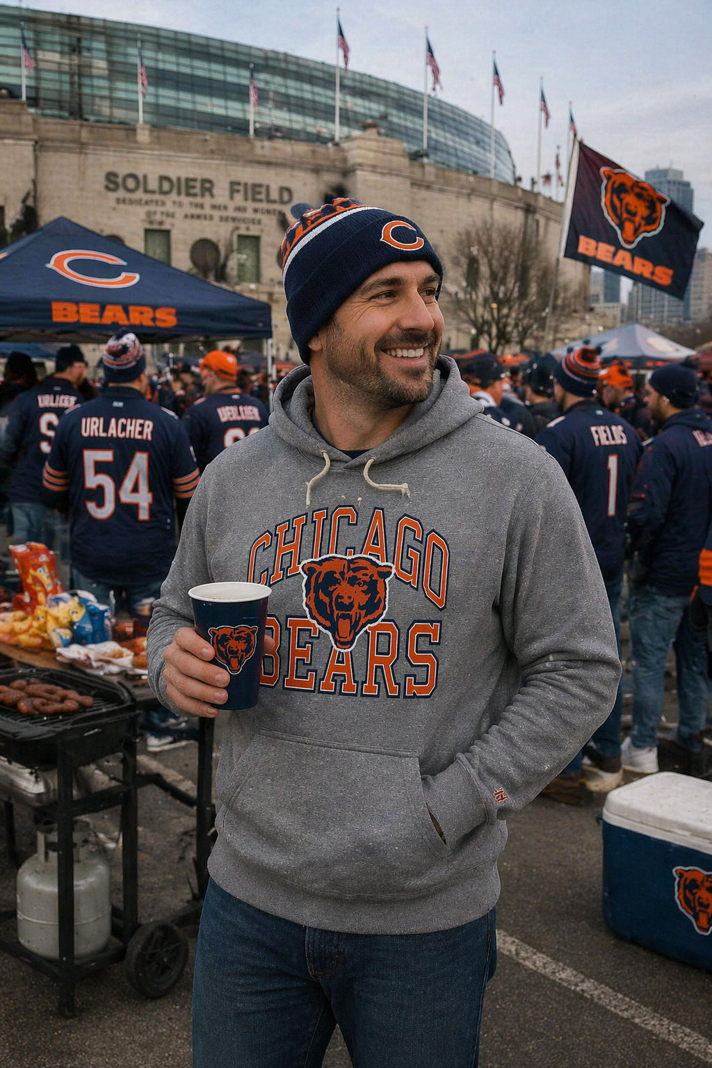Chicago Bears Sweatshirts at SportsWorldChicago.com