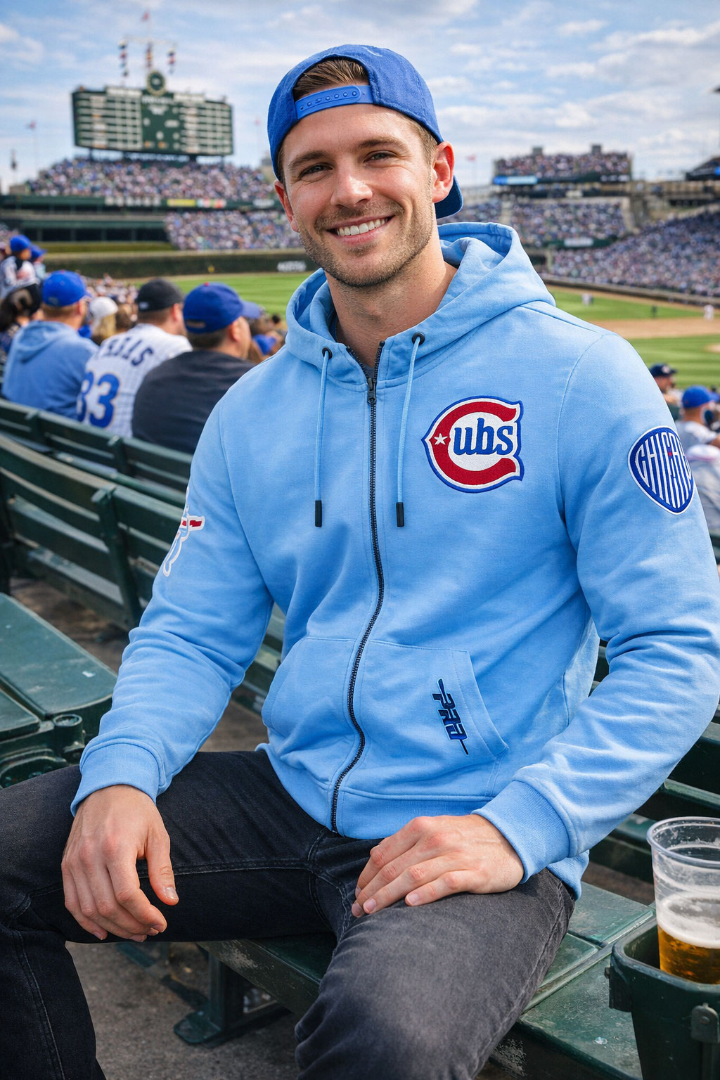 Chicago Cubs Alternate Blues Sweatshirts at SportsWorldChicago.com