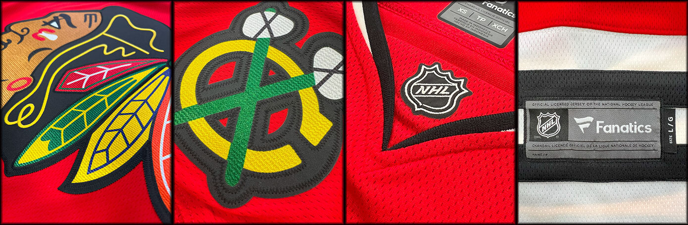 Chicago Blackhawks White Breakaway Jersey Banner