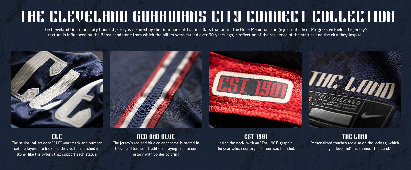 Cleveland Guardians City Connect Limited Promo Banner