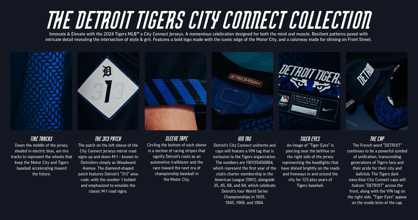 Detroit Tigers City Connect Limited Promo Banner