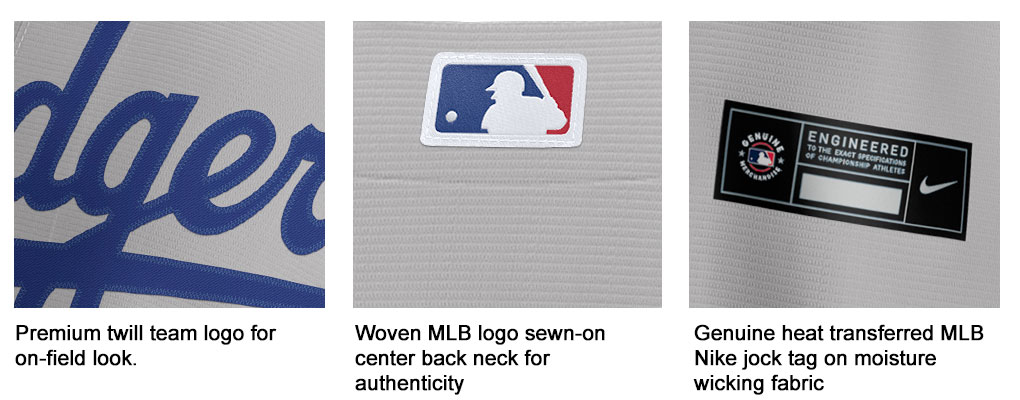 Los Angeles Dodgers Road Replica Jersey Banner