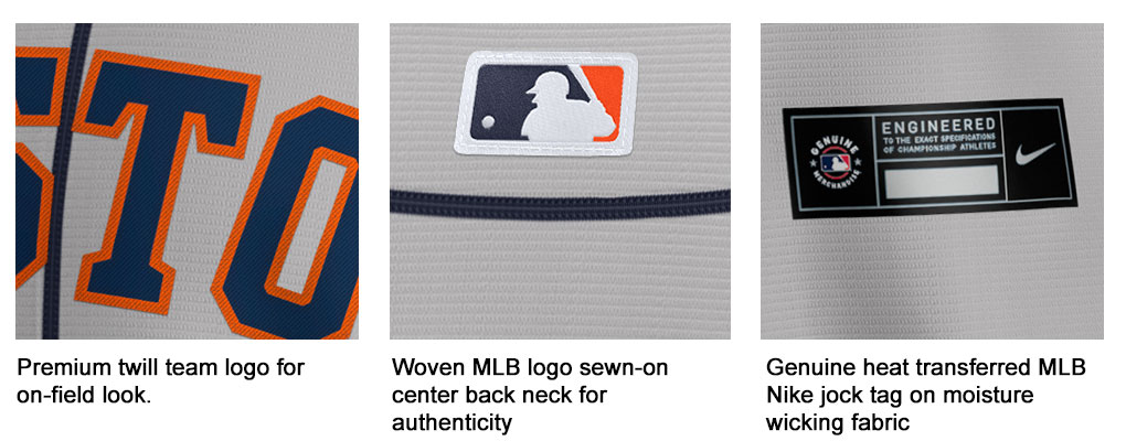 Houston Astros Road Replica Jersey Banner