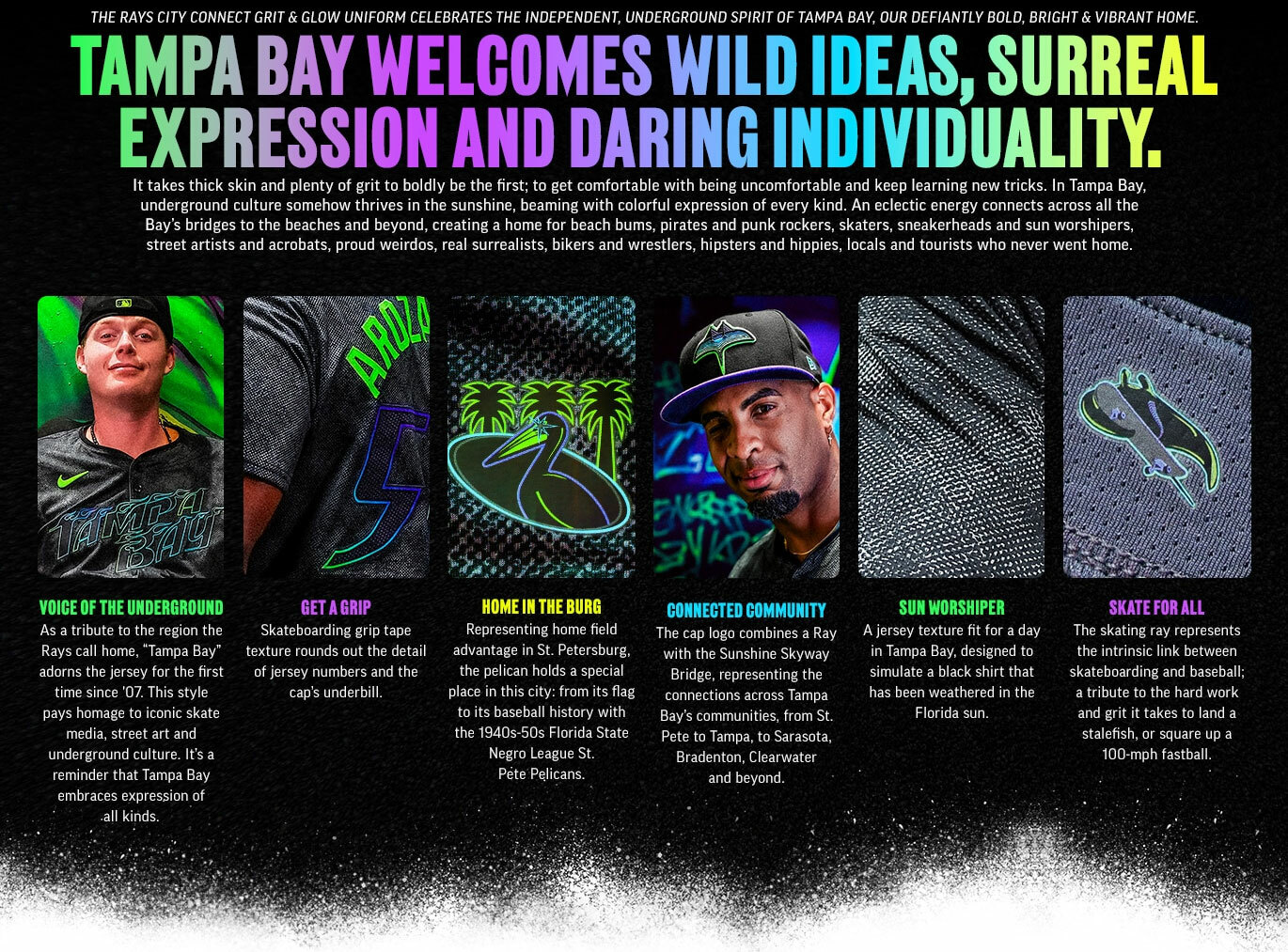 Tampa Bay Rays City Connect Limited Promo Banner