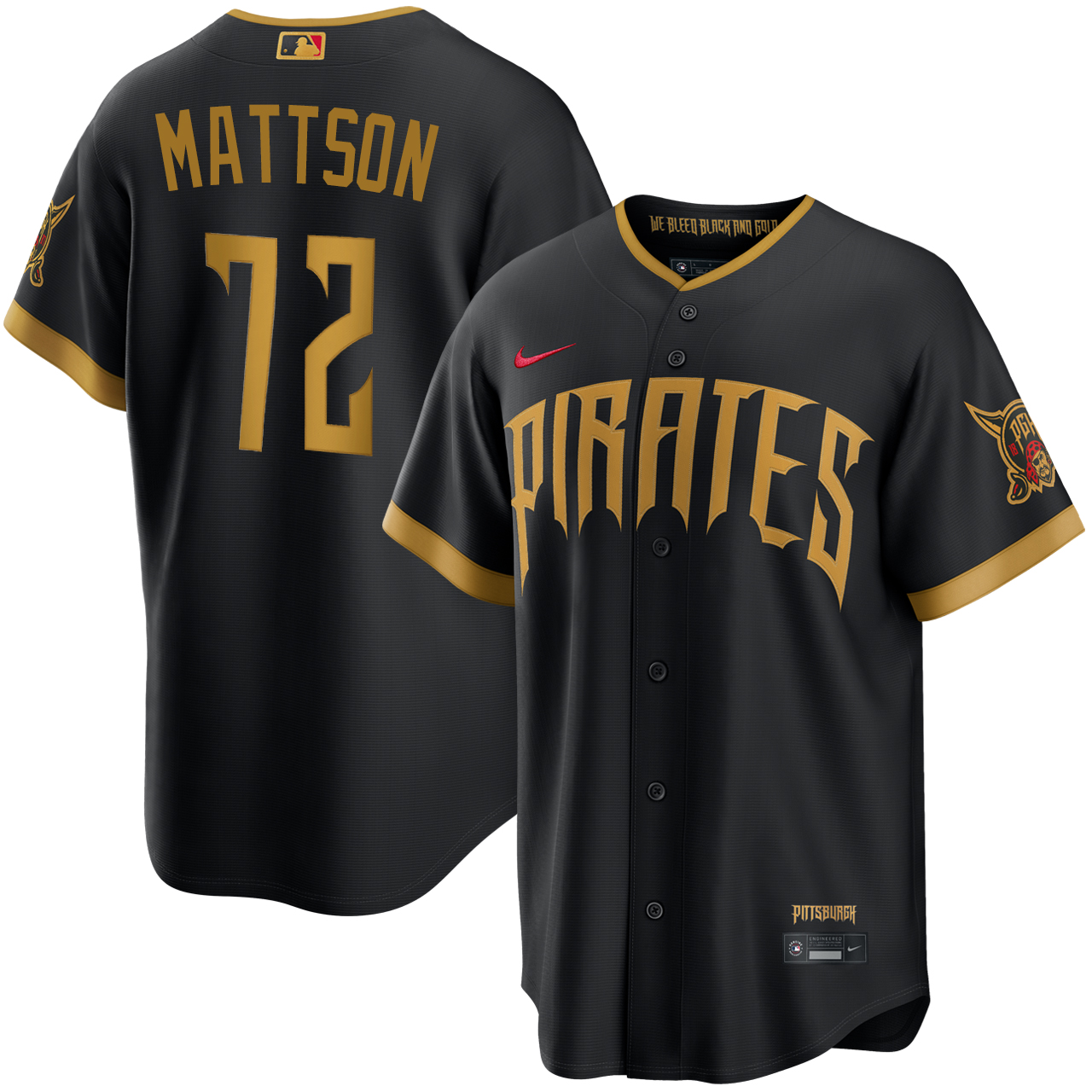 Isaac Mattson Jerseys | Pirates MLB Apparel