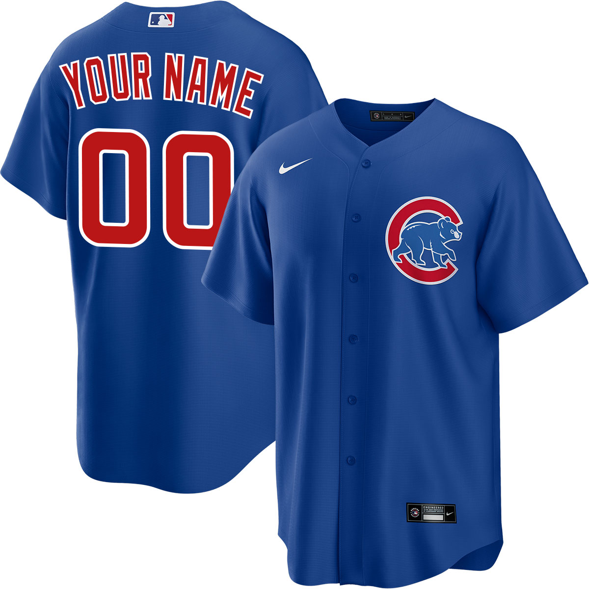 Chicago Cubs Personalized Alternate Jersey by NIKE® at SportsWorldChicago