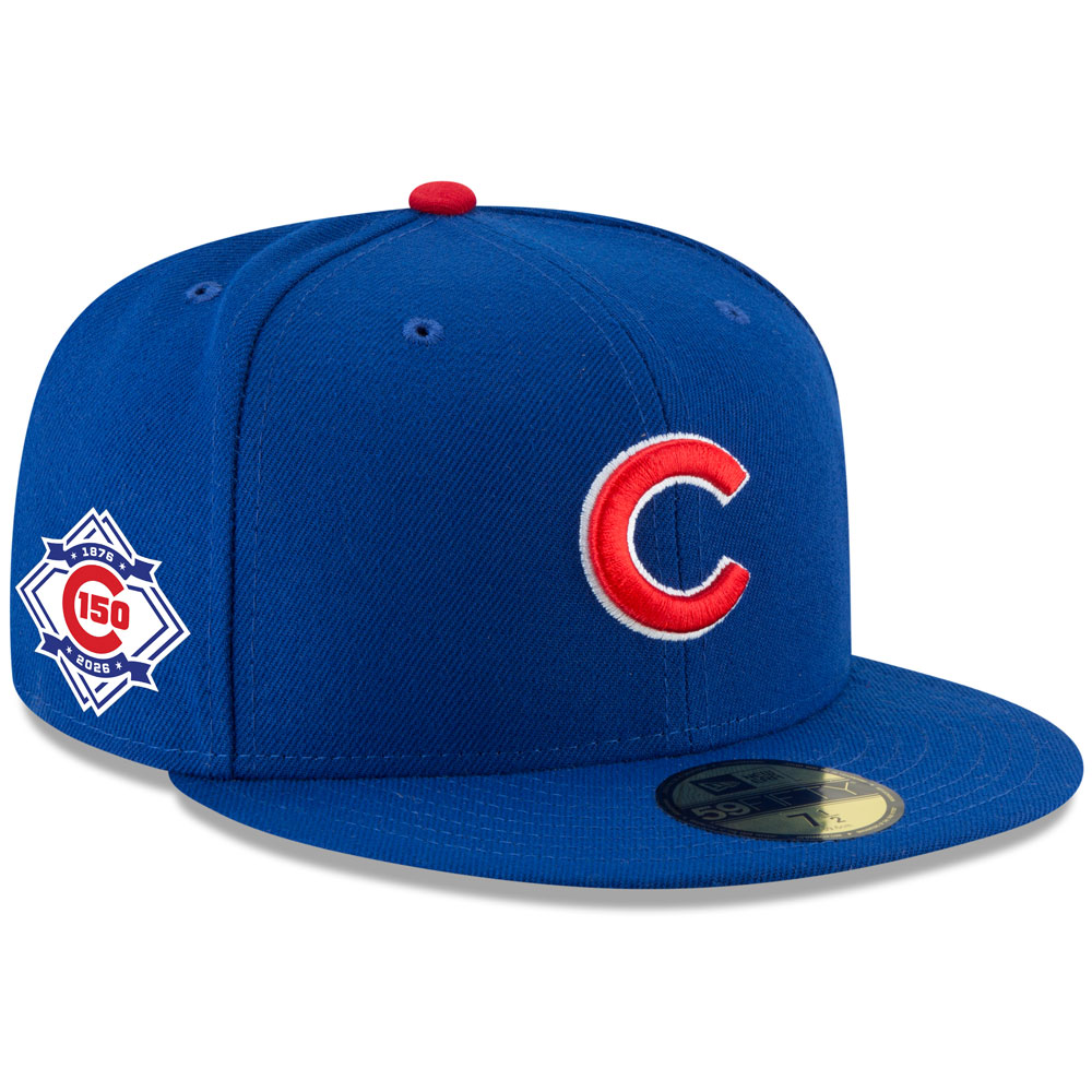 Chicago Cubs 150th Anniversary 59FIFTY Fitted Hat by New Era