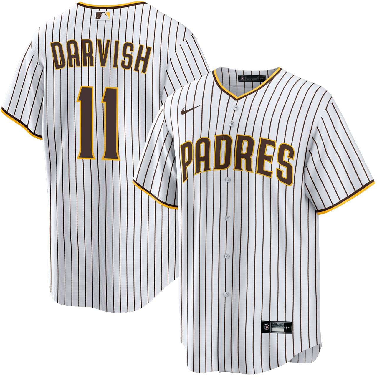Yu Darvish San Diego Padres Home Jersey by NIKE® | Official MLB®