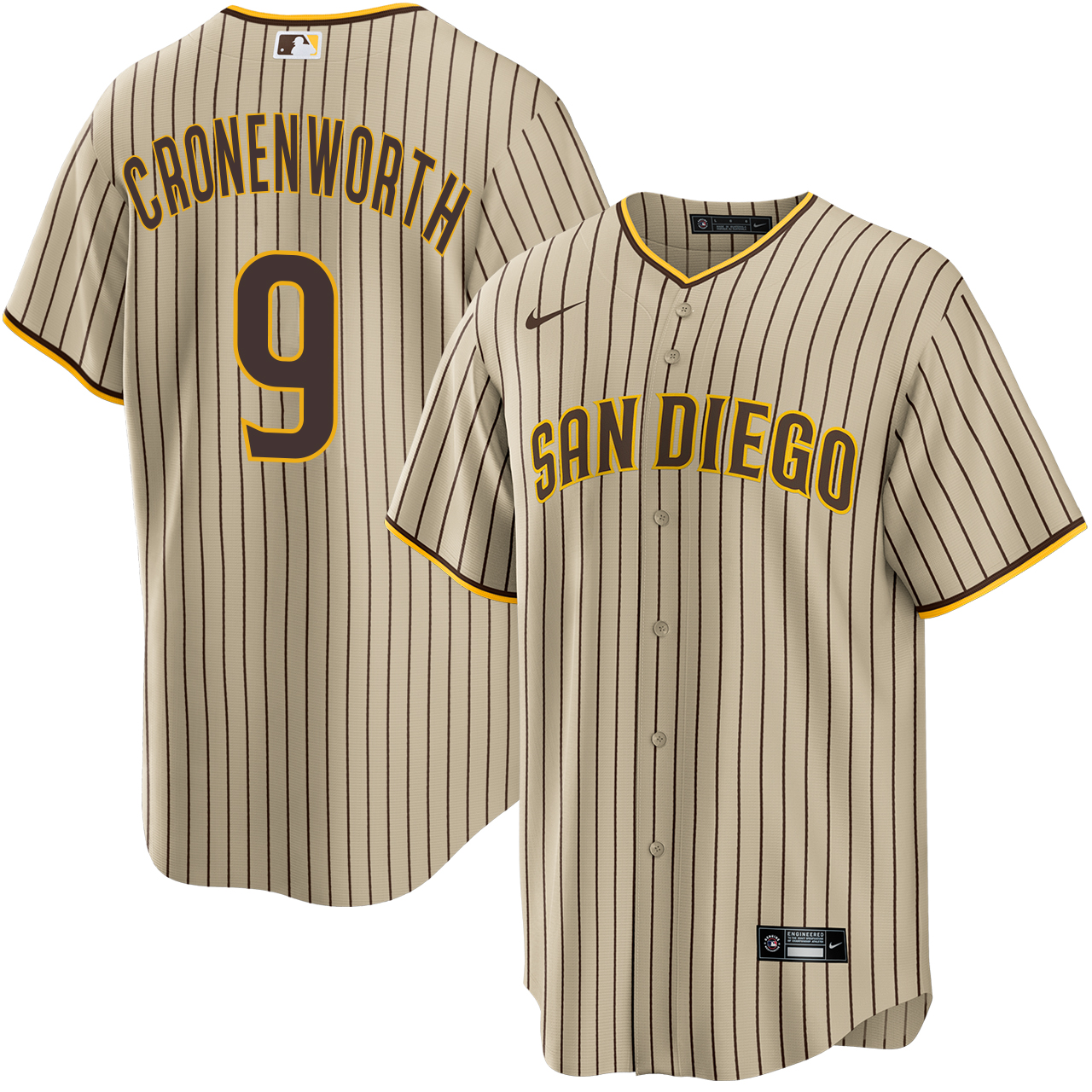 Jake Cronenworth San Diego Padres Alternate Jersey by NIKE
