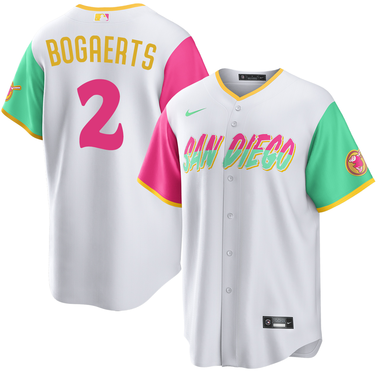 Xander Bogaerts San Diego Padres City Connect Jersey by NIKE