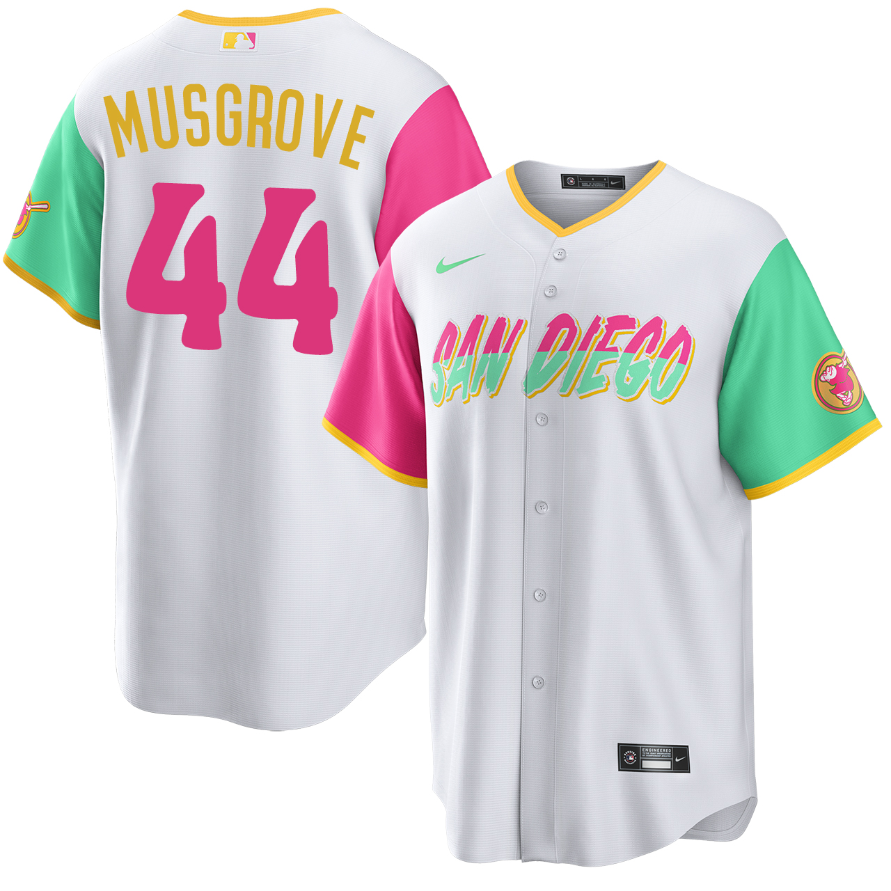 Joe Musgrove San Diego Padres City Connect Jersey by NIKE