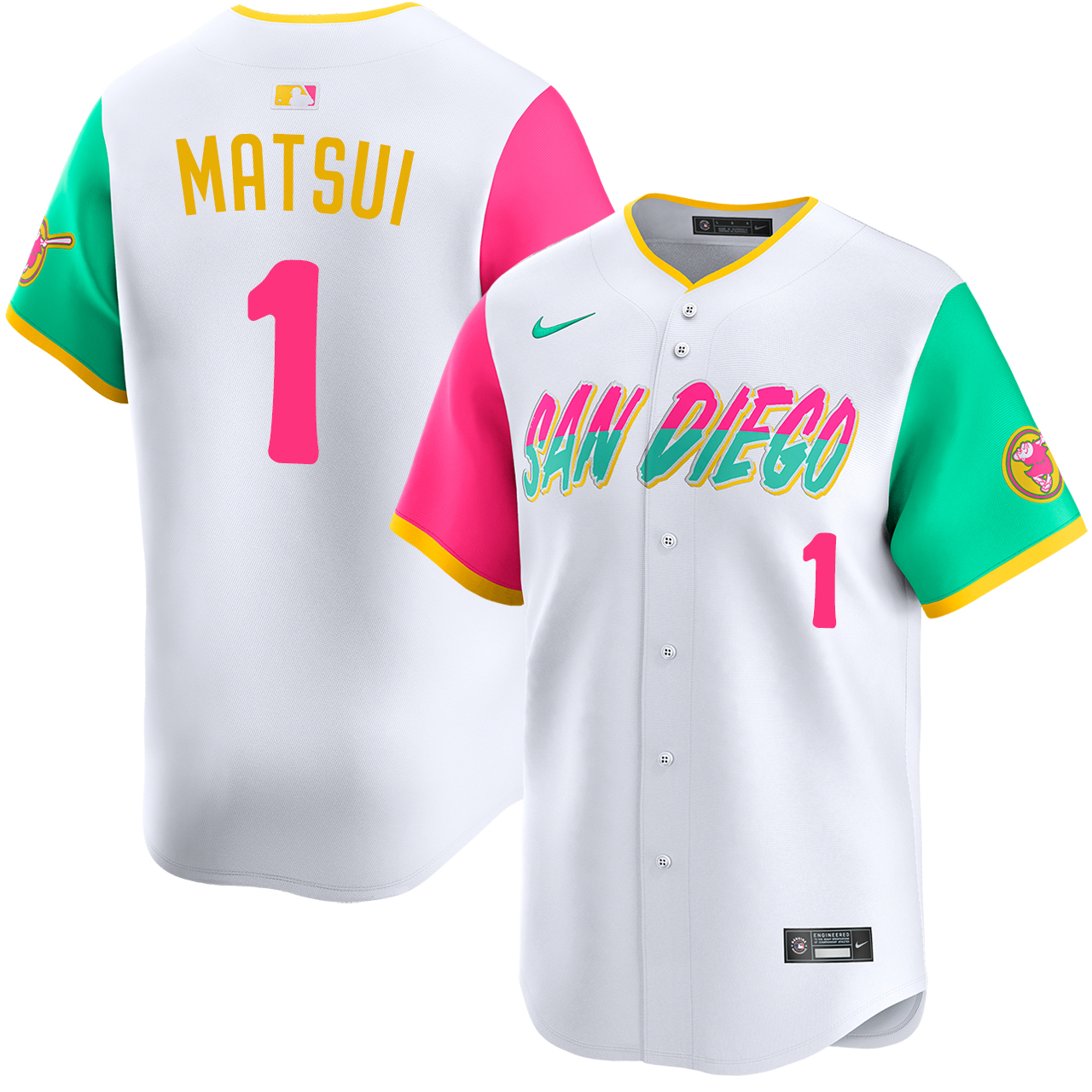 Yuki Matsui San Diego Padres City Connect Limited Jersey by NIKE