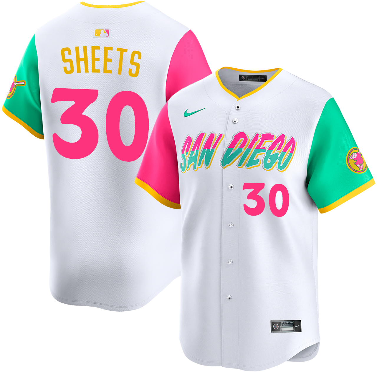 Gavin Sheets San Diego Padres City Connect Limited Jersey by NIKE
