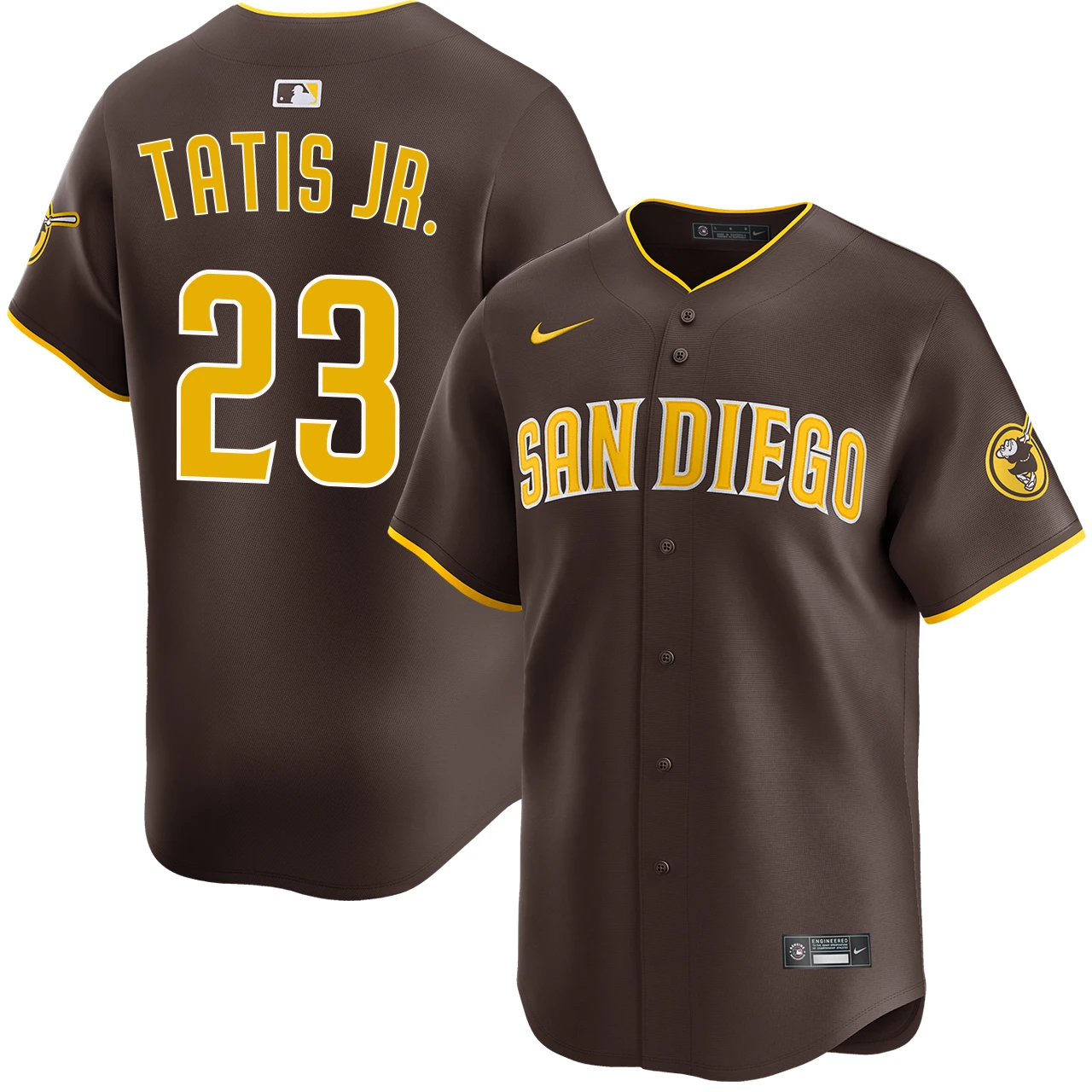 Fernando Tatis Jr. San Diego Padres Road Limited Jersey by NIKE