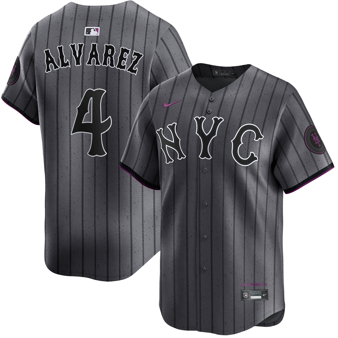 Francisco Alvarez New York Mets City Connect Limited Jersey by