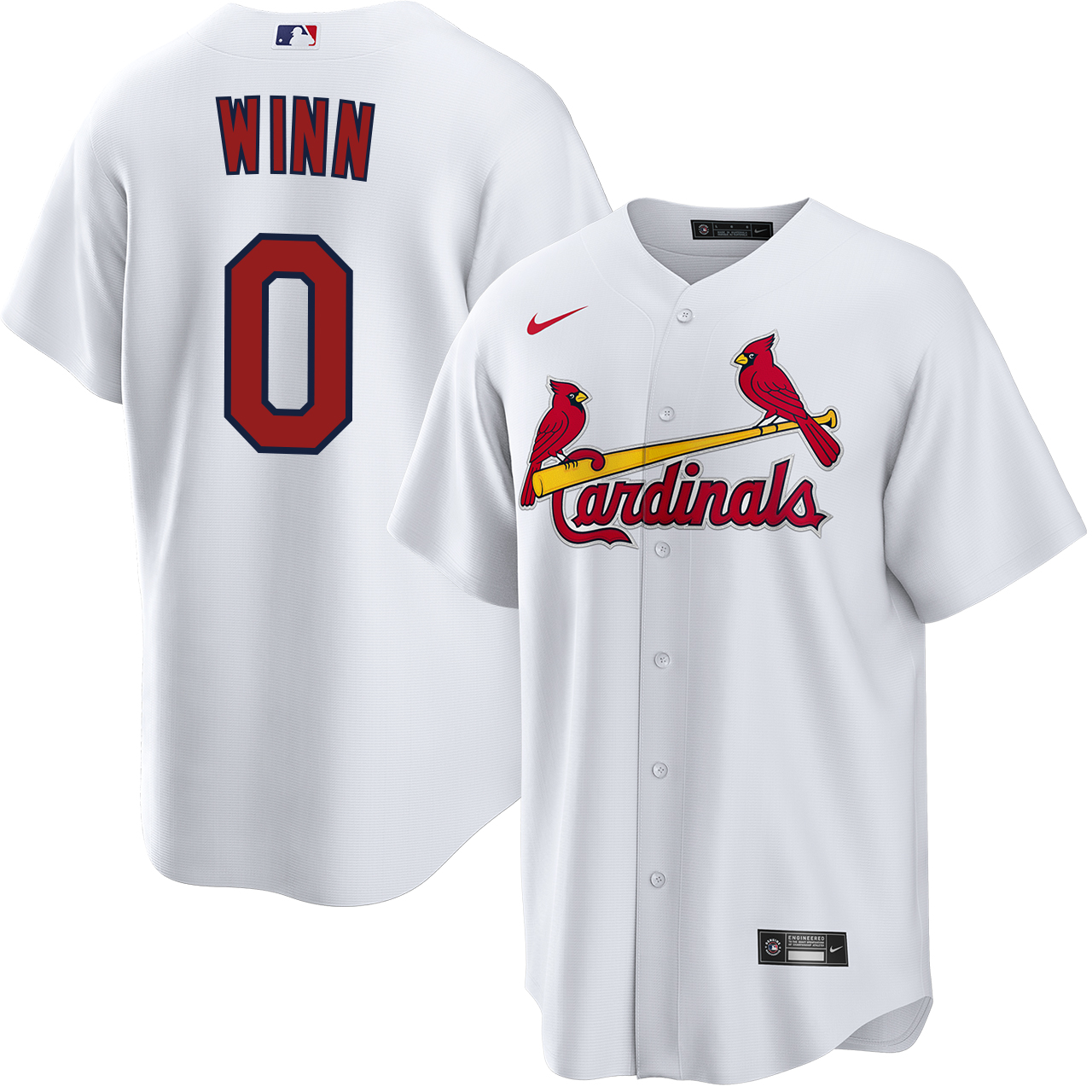 MLB Nike Cardinals ユニフォーム ホワイト Masyn Winn St. Louis Cardinals Home Jersey by NIKE® | Official MLB®