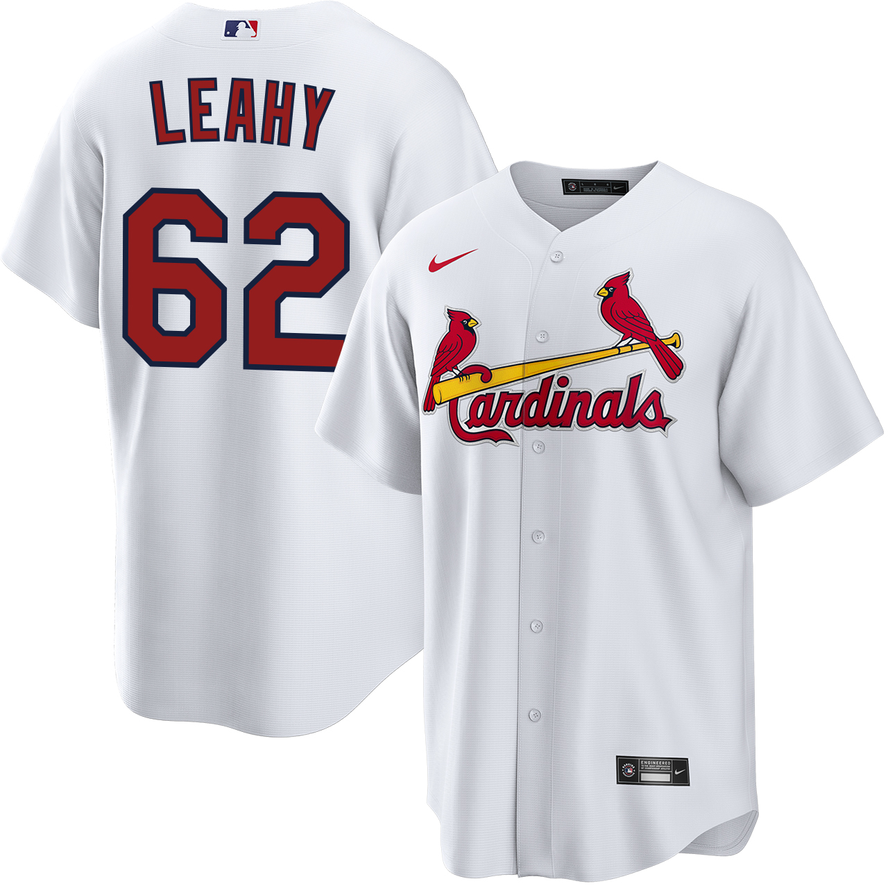Kyle Leahy St. Louis Cardinals Home Jersey by NIKE® | Official MLB®