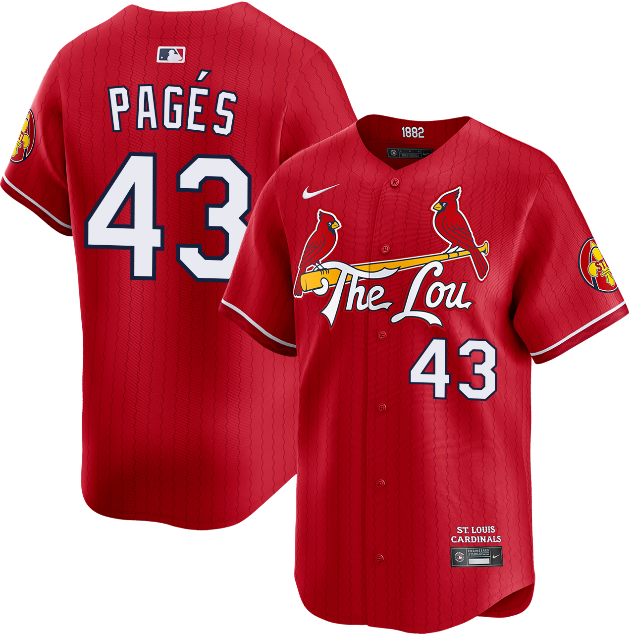 Pedro Pagés St. Louis Cardinals City Connect Limited Jersey by
