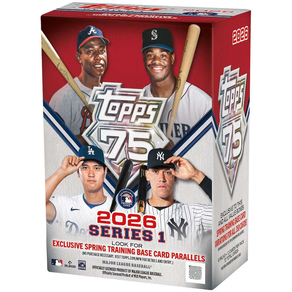 その他 MLB2026TOPPS SERIES 1 BASEBALL VALUE BOX 2026 Topps® MLB Series 1 Baseball Value Box | Official MLB®