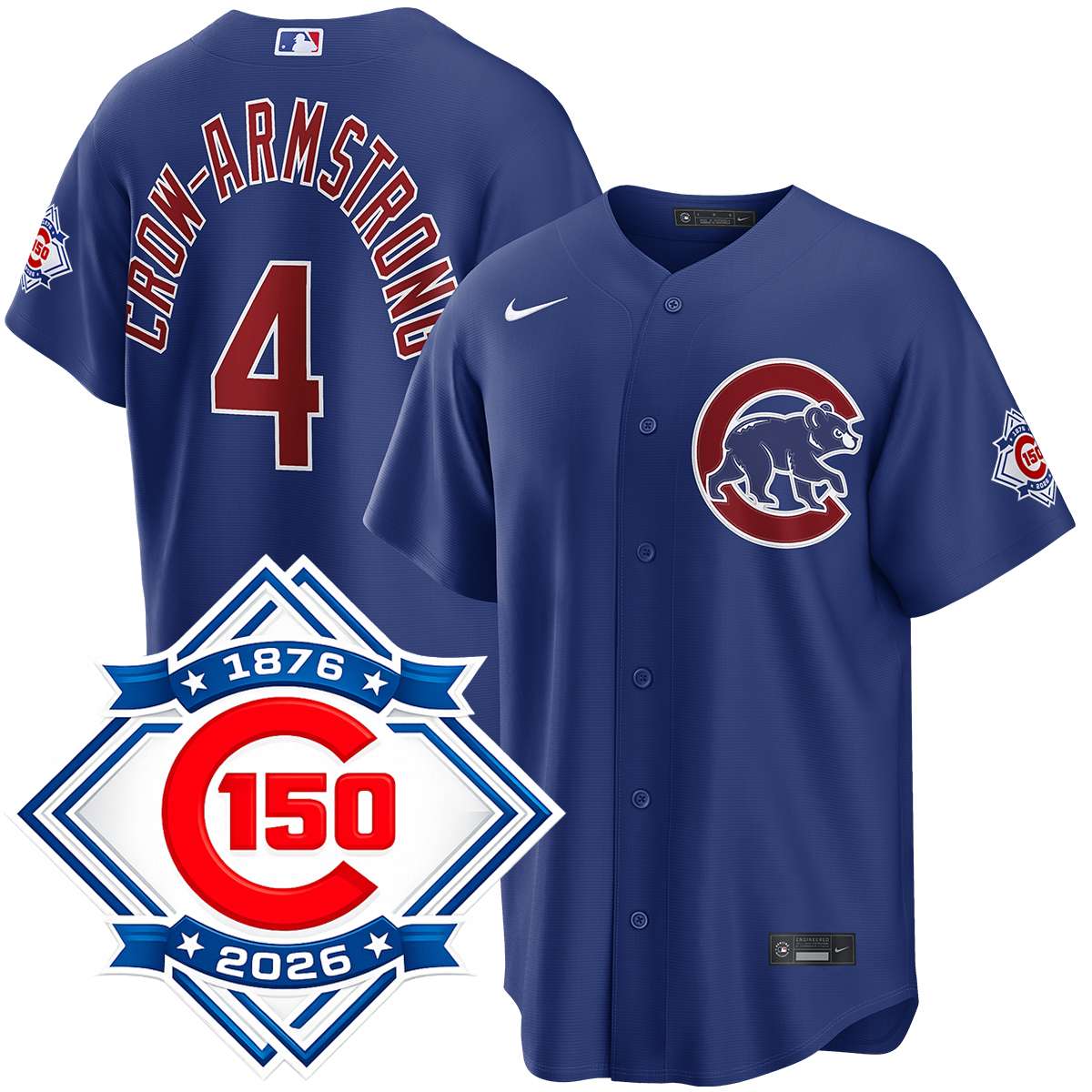 コリンシアン　MLB プラチナム ジーター　A.ロッド　2体セット Pete Crow-Armstrong Chicago Cubs Alternate 150th Anniversary