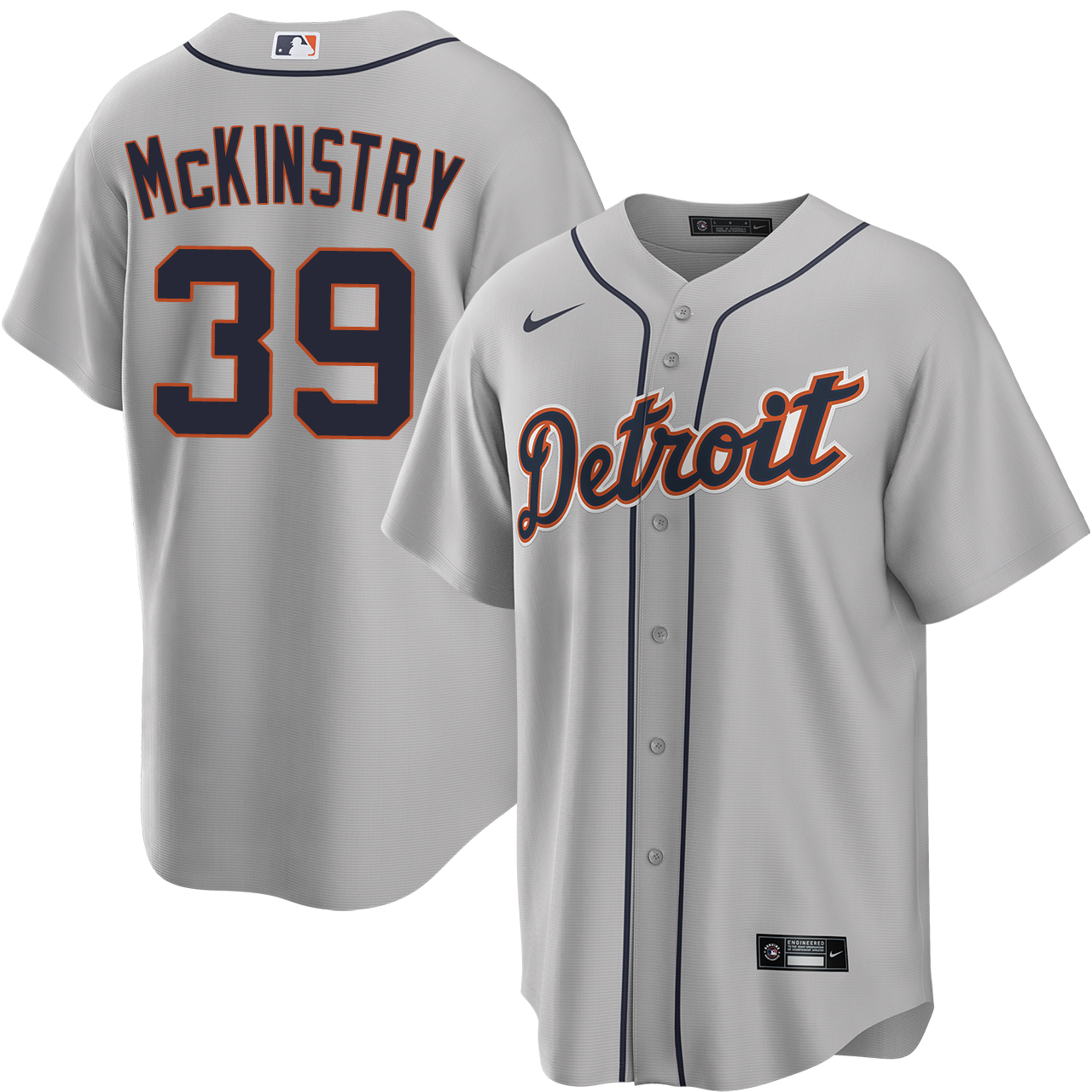 Zach McKinstry Detroit Tigers Road Jersey by NIKE® | Official MLBÂ®