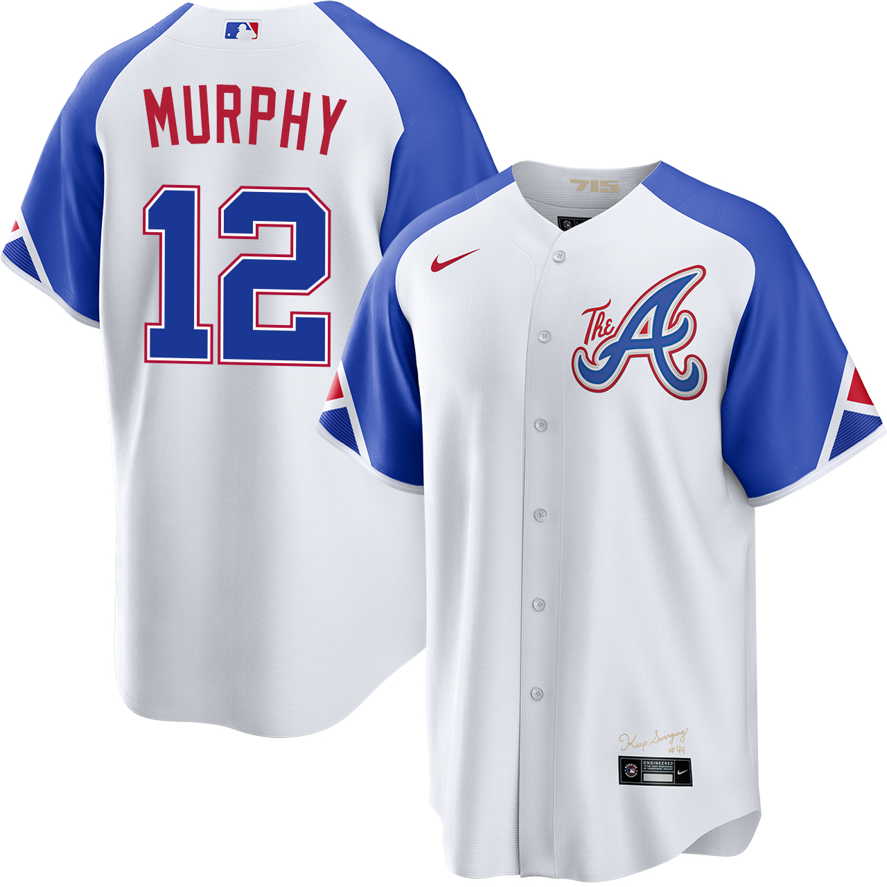MLB Nike Braves ユニフォーム ホワイト Sean Murphy Atlanta Braves City Connect Jersey by NIKE® | Official