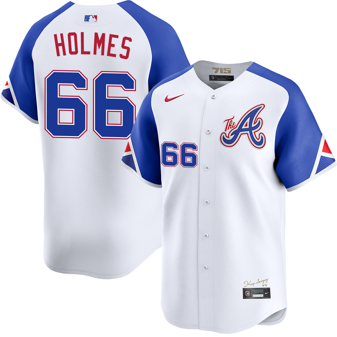 Grant Holmes Atlanta Braves City Connect Limited Jersey by NIKE