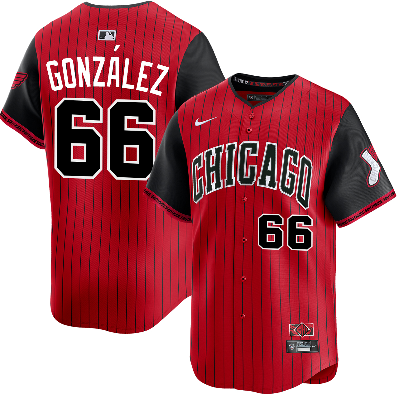 Wikelman González Chicago White Sox City Connect Limited Jersey by