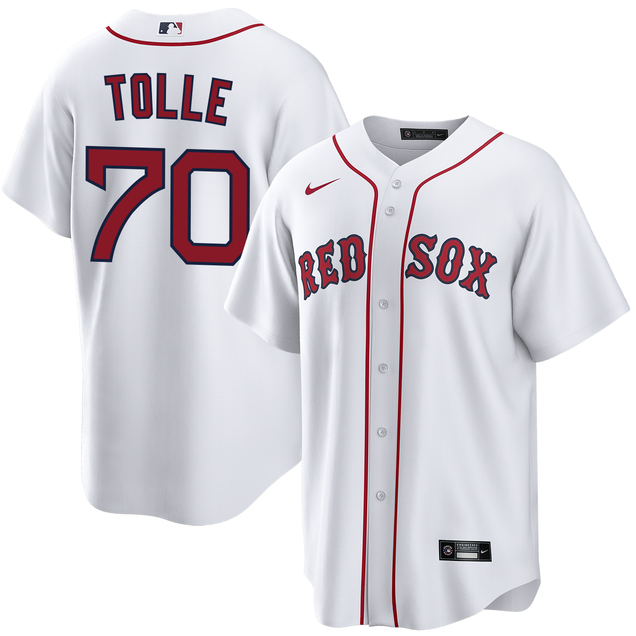 ボストン・レッド・ソックス オーセンティック RED SOX JERSEY Payton Tolle Boston Red Sox Home Jersey by NIKE® | Official MLB®