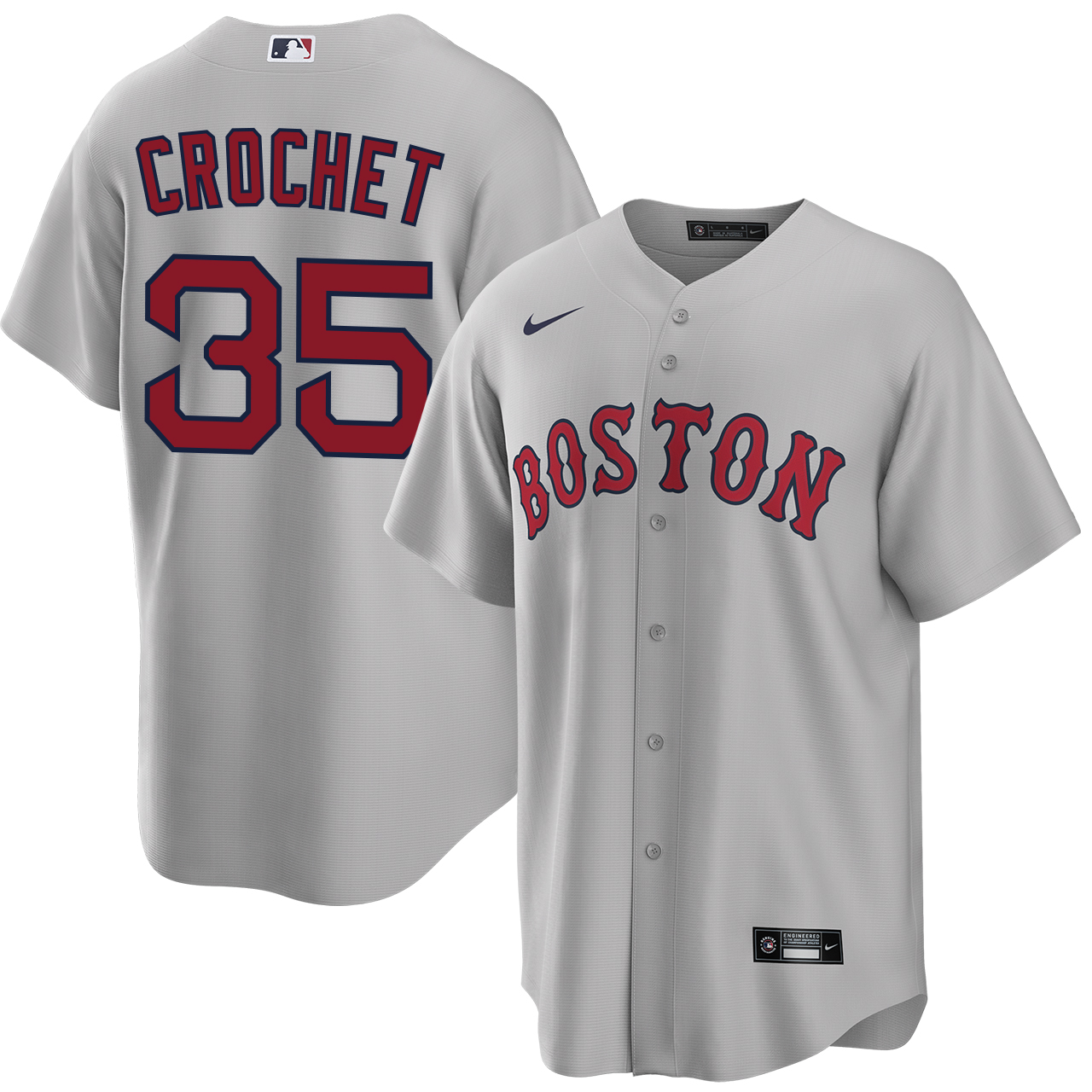 Garrett Crochet Boston Red Sox Road Jersey by NIKE® | Official MLB®