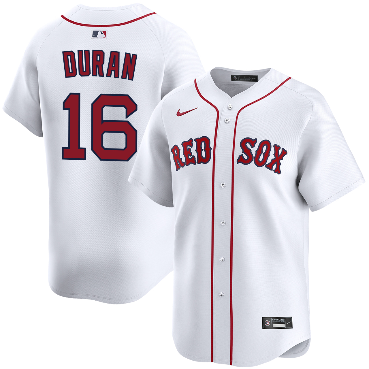 Jarren Duran Boston Red Sox Home Limited Jersey by NIKE