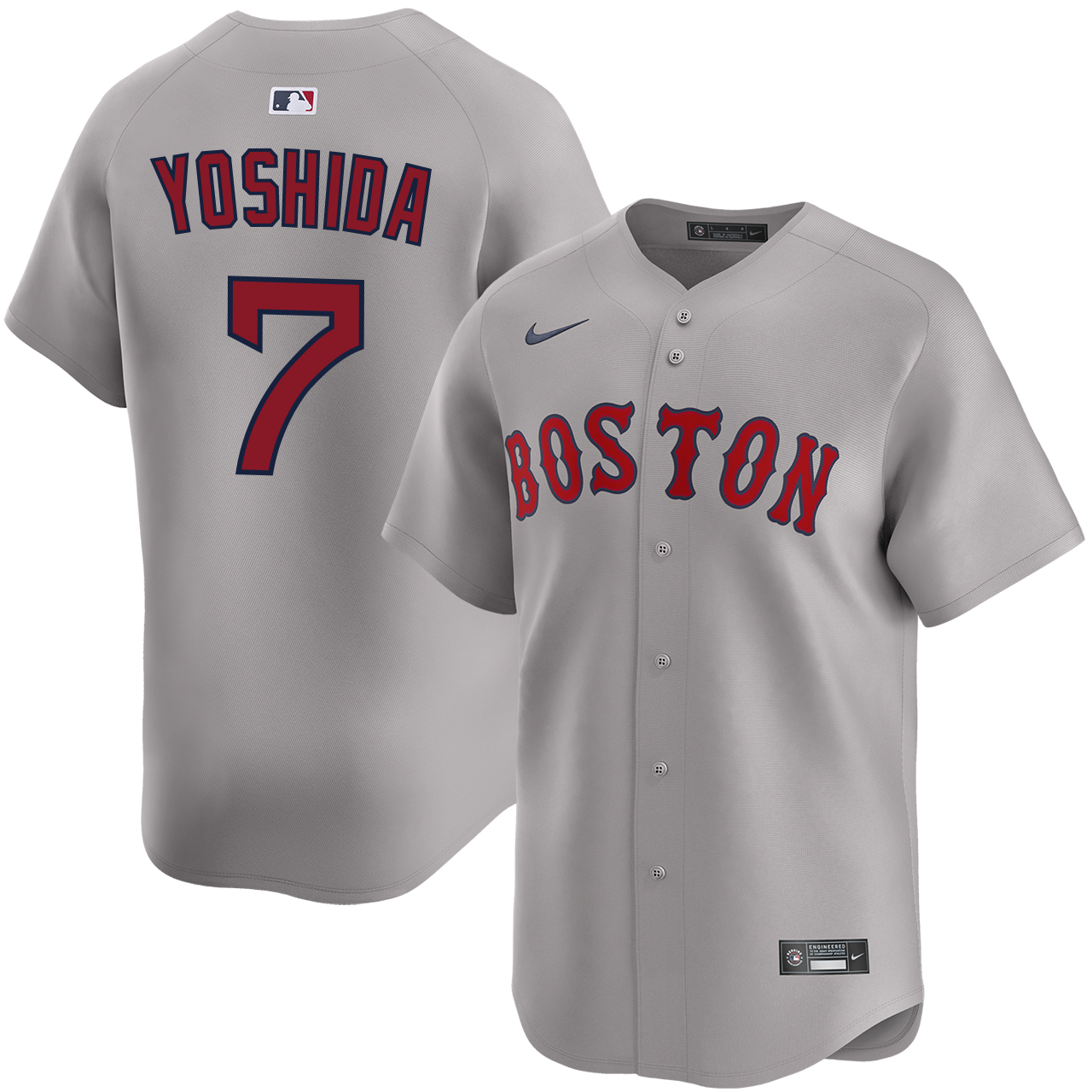 Masataka Yoshida Boston Red Sox Road Limited Jersey by NIKE