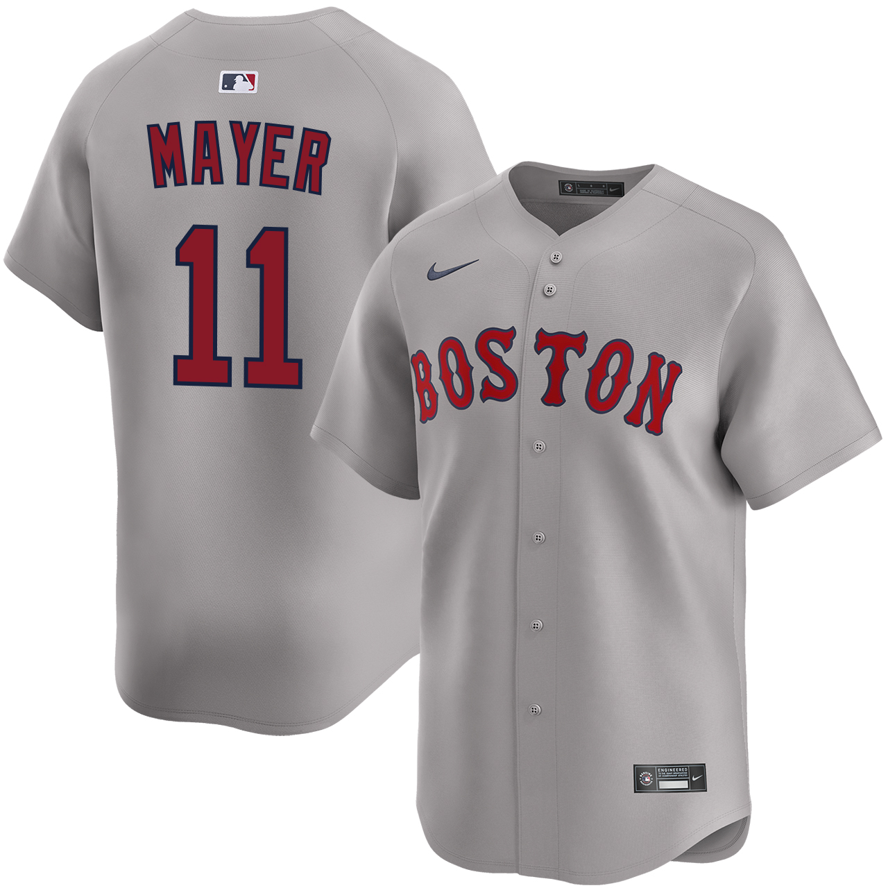 Marcelo Mayer Boston Red Sox Road Limited Jersey by NIKE