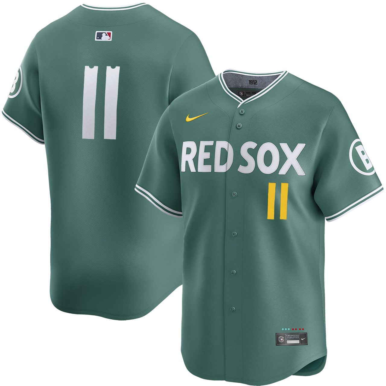 Marcelo Mayer Boston Red Sox Green City Connect Limited Jersey by