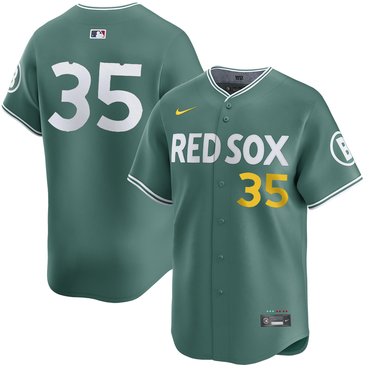 ボストン・レッド・ソックス オーセンティック RED SOX JERSEY Garrett Crochet Boston Red Sox Green City Connect Limited Jersey