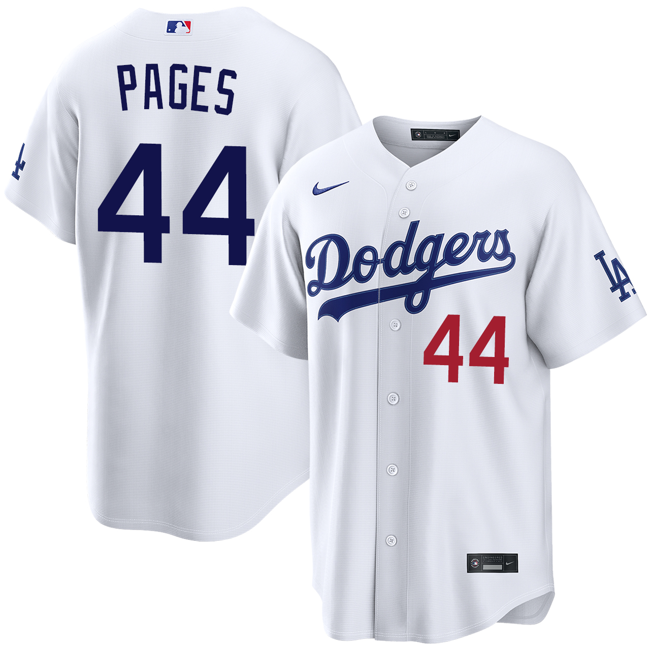 Andy Pages Los Angeles Dodgers Home Stadium Jersey by NIKE