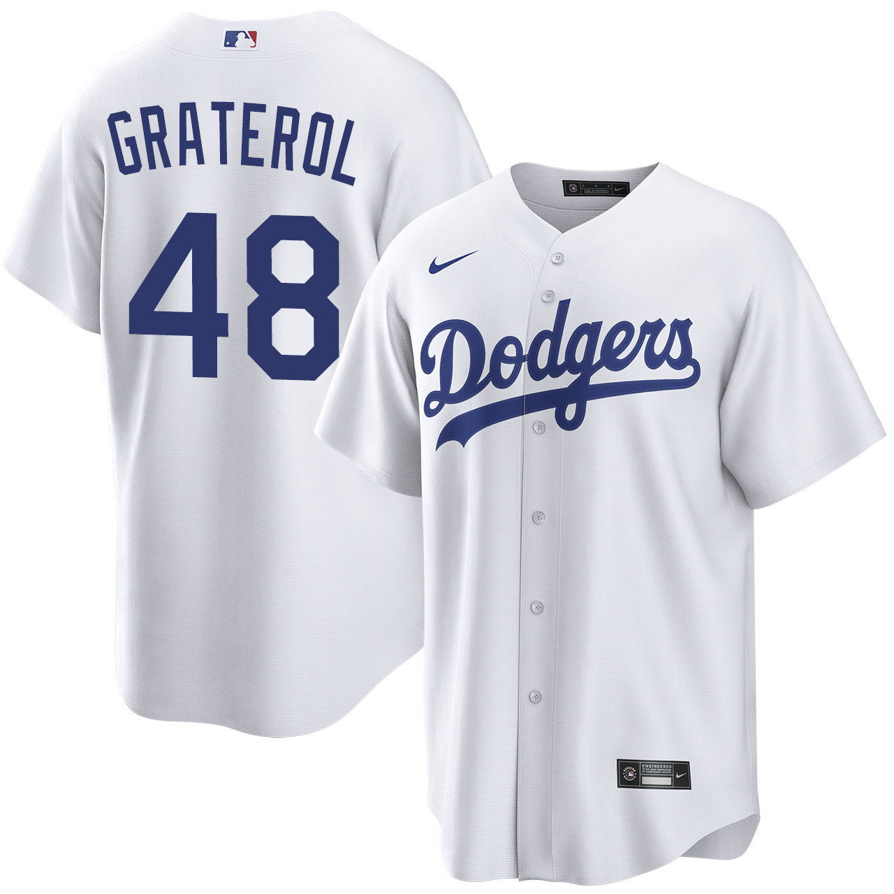 Brusdar Graterol Los Angeles Dodgers Home Jersey by NIKE