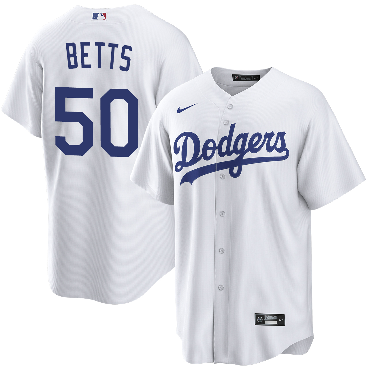 Mookie Betts Los Angeles Dodgers Home Jersey by NIKE® | Official MLB®