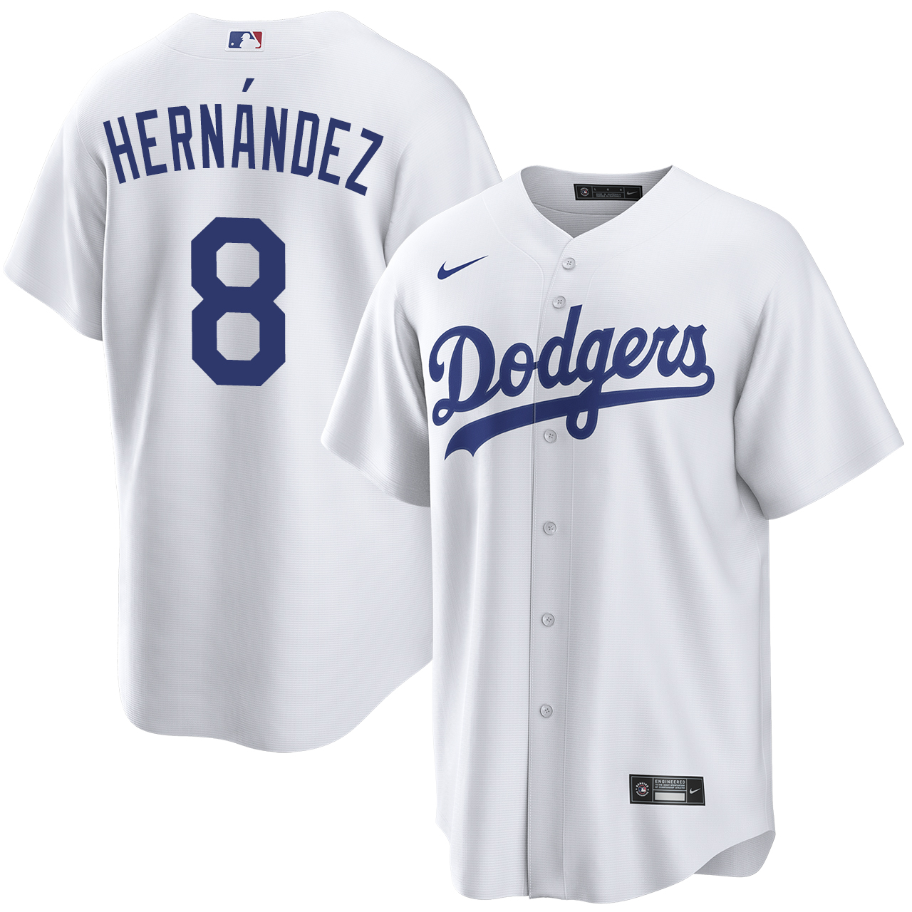 【現地公式店購入】 Nike Dodgers Hernández ユニフォーム Kiké Hernández Los Angeles Dodgers Home Jersey by NIKE® | Official