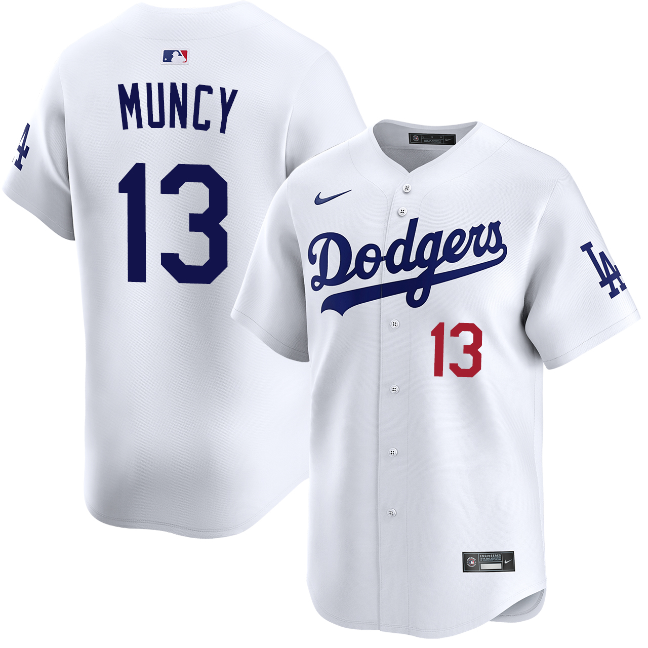 Max Muncy Los Angeles Dodgers Home Limited Jersey by NIKE
