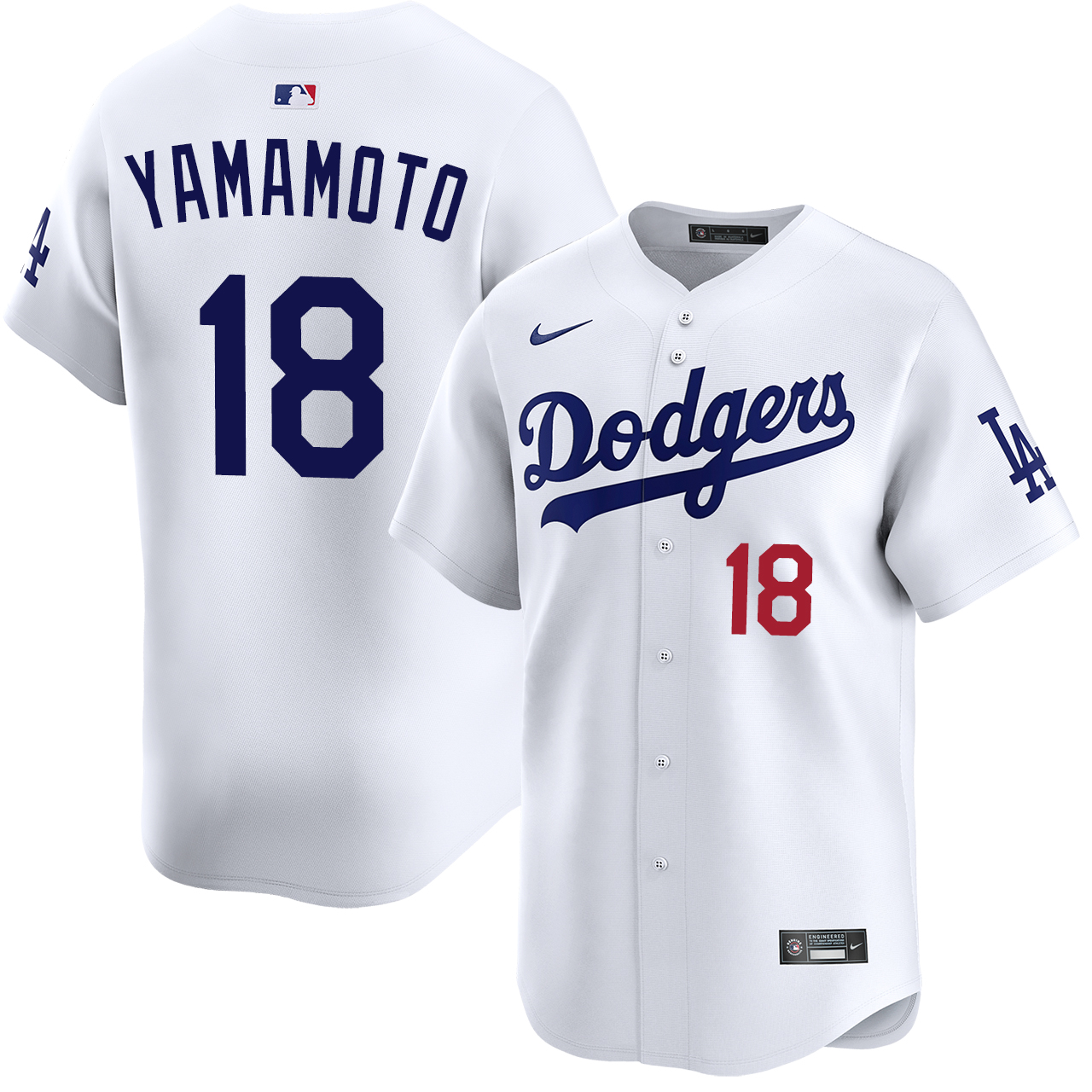 【プロフ必読⚠️tomoT様限定 】Dodgers Betts ユニフォーム L Yoshinobu Yamamoto Los Angeles Dodgers Home Limited Jersey by NIKE