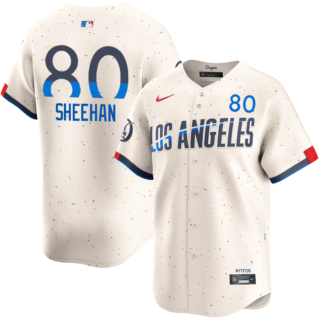 Emmet Sheehan Los Angeles Dodgers City Connect Limited Jersey by