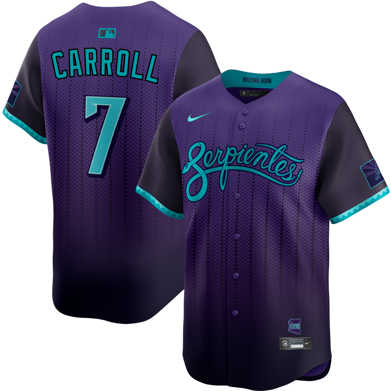 Concor BROOKLYN（希少） Corbin Carroll Arizona Diamondbacks City Connect Limited Jersey by