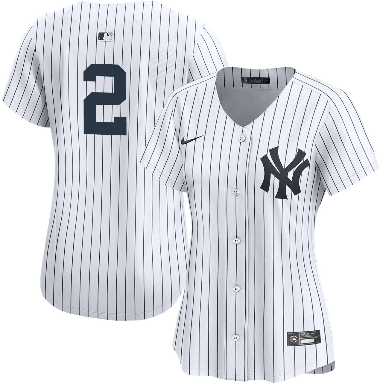 Derek Jeter New York Yankees Women's Home Limited Player Jersey by